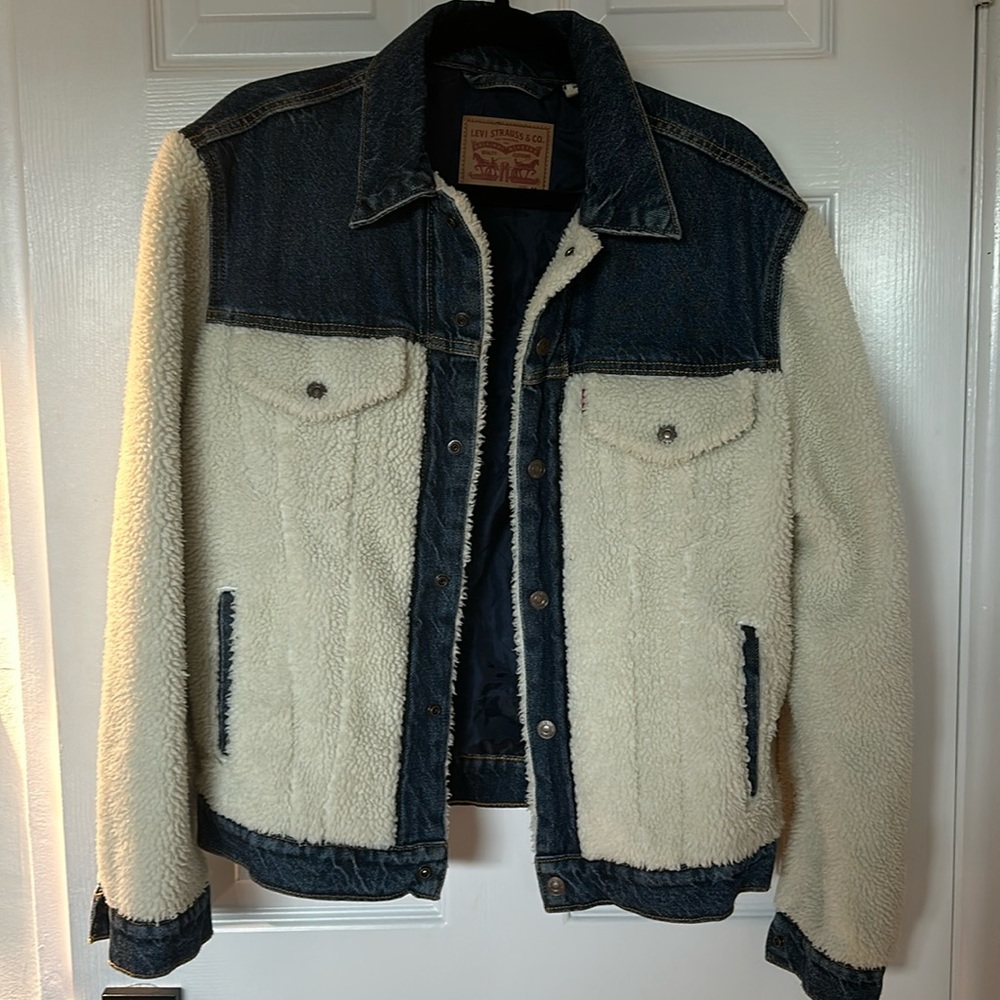 Revolve - Levi’s western denim and sherpa jacket